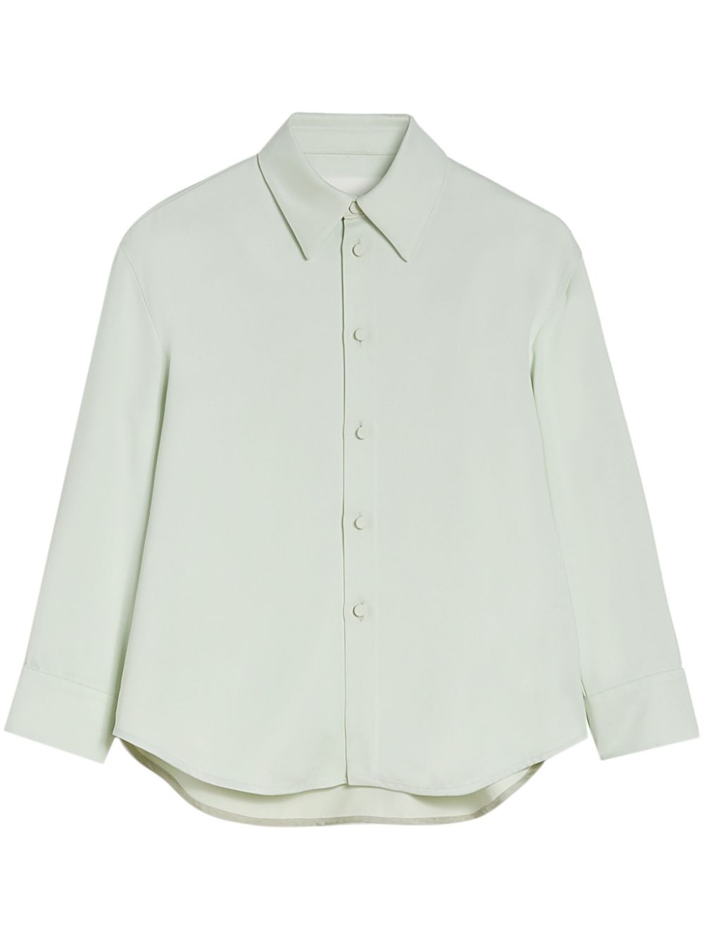 Jil Sander Popeline blouse Groen