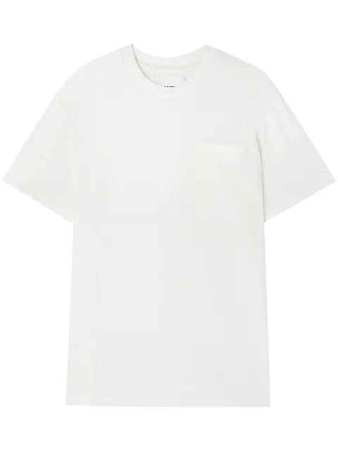 Jil Sander playera con cuello redondo