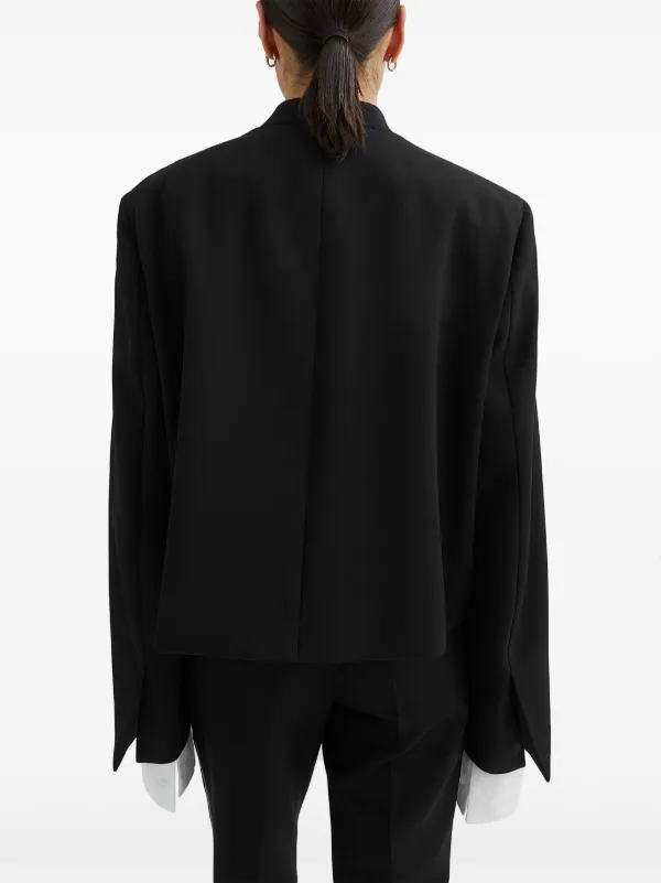 JIL SANDER ブラックジャケット Jil Sander テーラード ジャケット | ブラック | FARFETCH JP