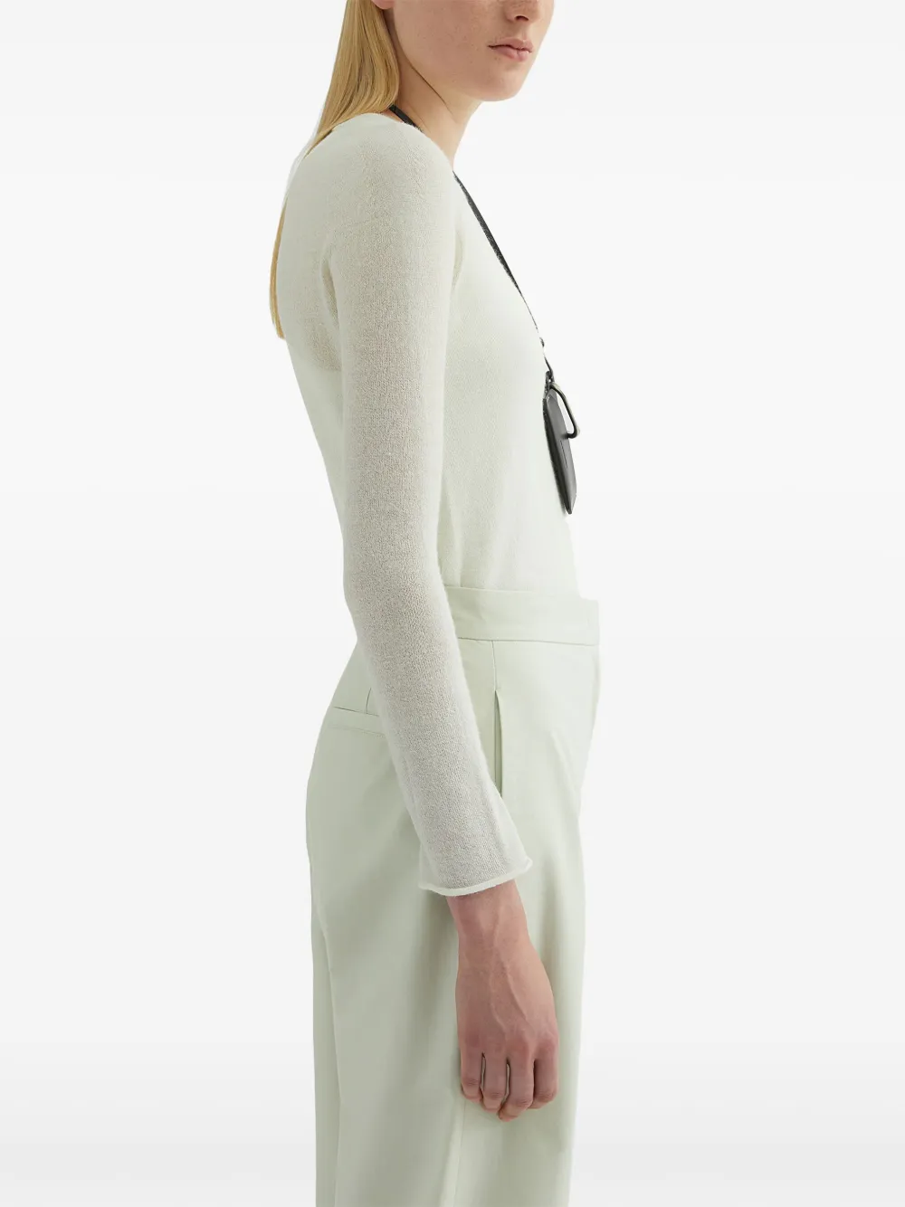 Jil Sander Gelaagde trui Wit