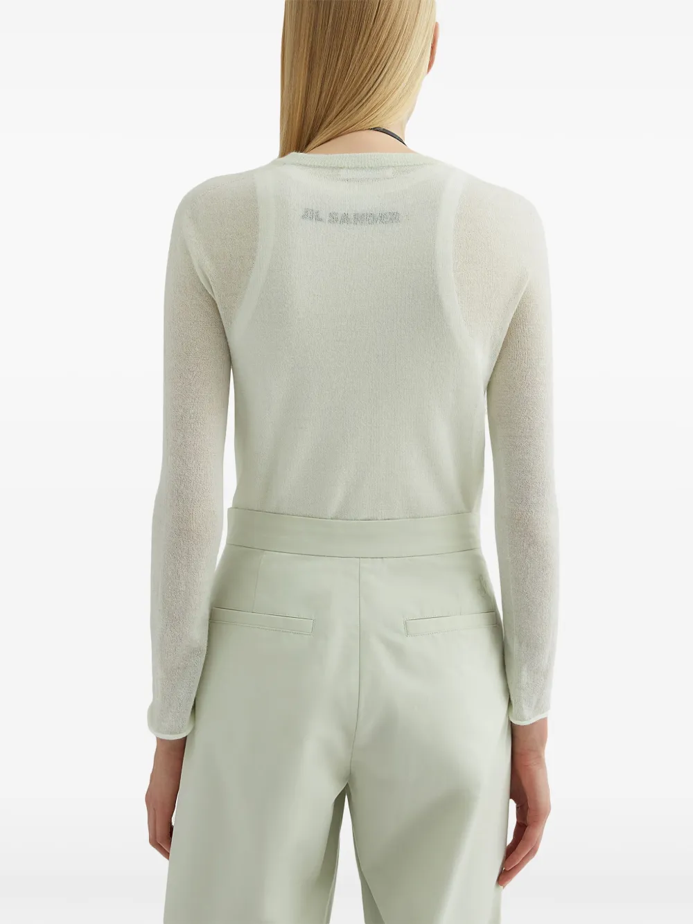 Jil Sander Gelaagde trui Wit