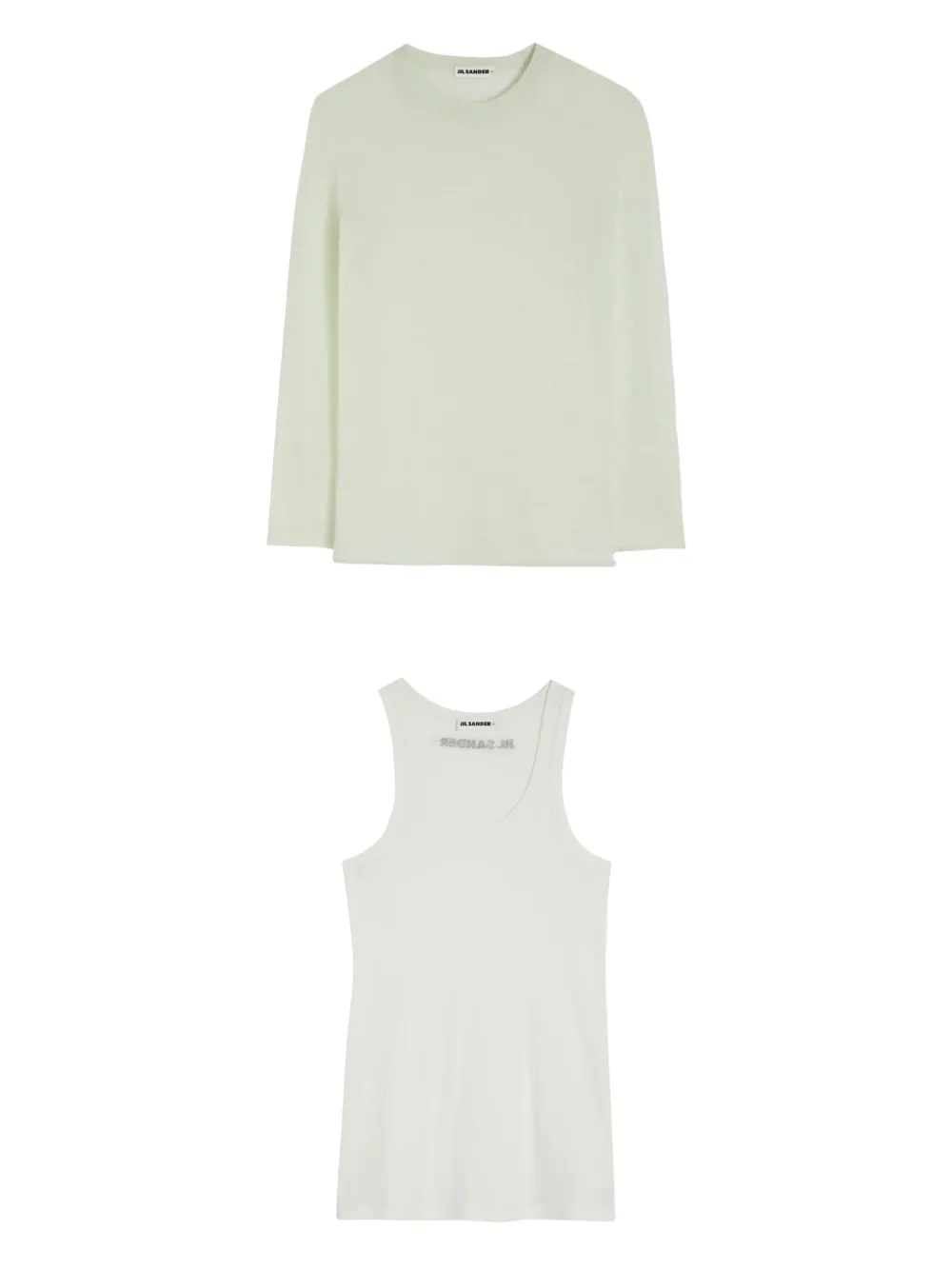 Jil Sander Gelaagde trui Wit