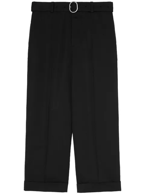 Jil Sander pantalones con cinturón