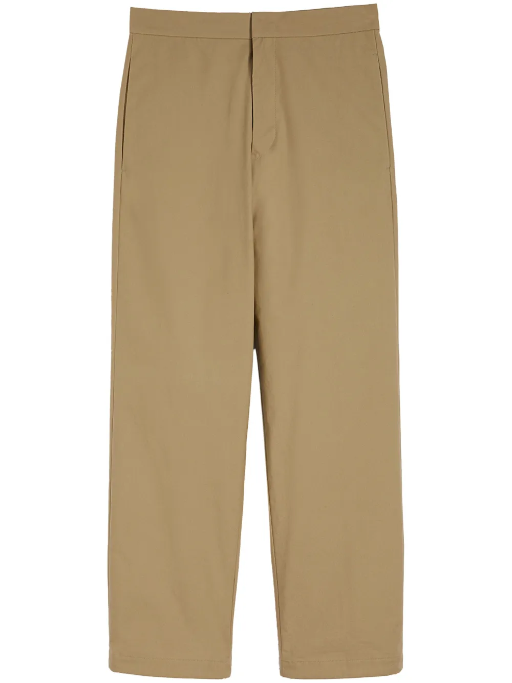 Jil Sander Pantalon met toelopende pijpen Beige