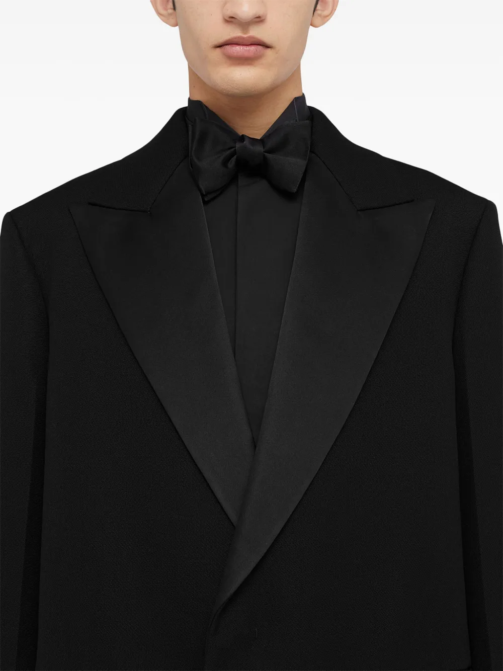 Jil Sander Wollen getailleerde jas Zwart
