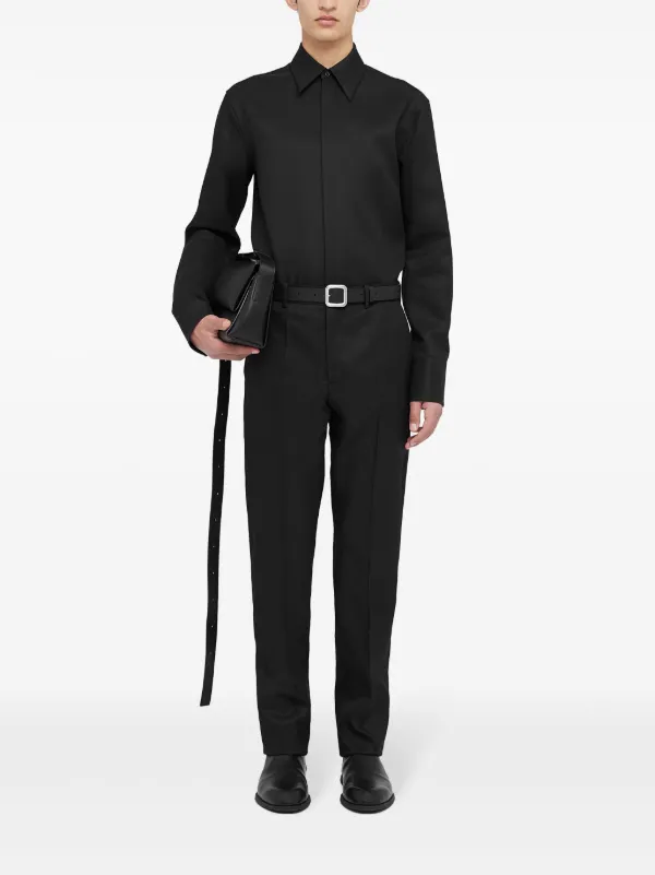 【関税込み】JIL SANDER Tailored trousers Jil Sander Tailored Trousers | Black | FARFETCH BH