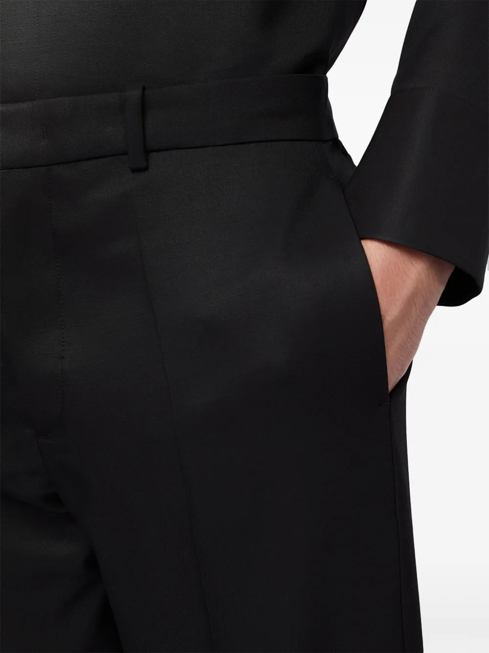 Jil Sander Pantalon Zwart