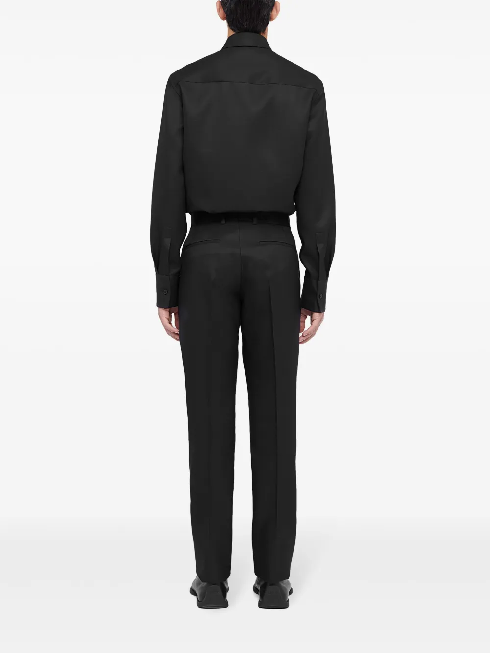 Jil Sander Pantalon Zwart