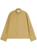 Jil Sander concealed fastening jacket - Yellow