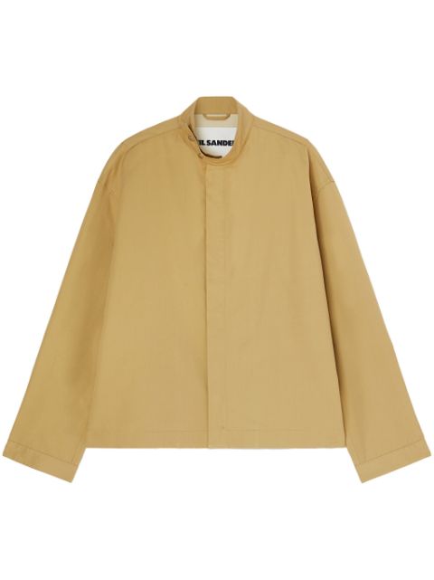 Jil Sander concealed fastening jacket