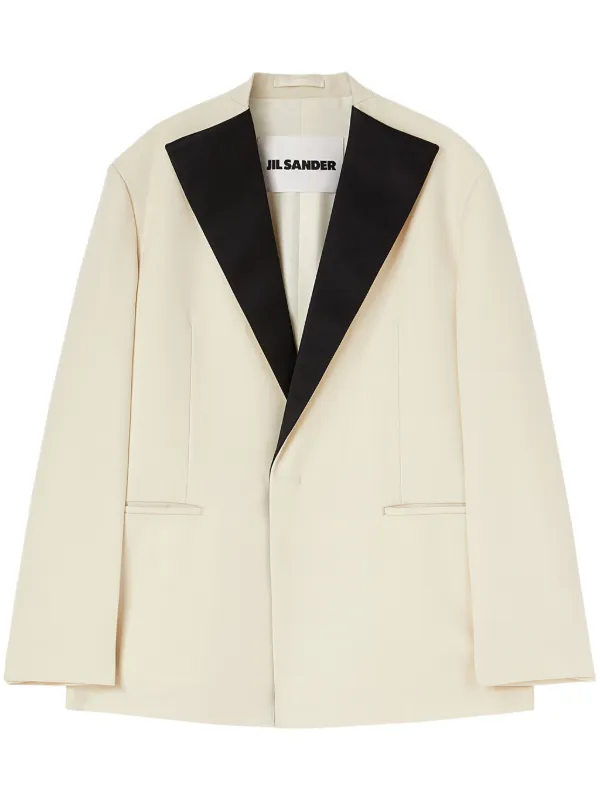 JIL SANDER テーラードジャケット サイズ36 Jil Sander テーラード ジャケット | ニュートラル | FARFETCH JP