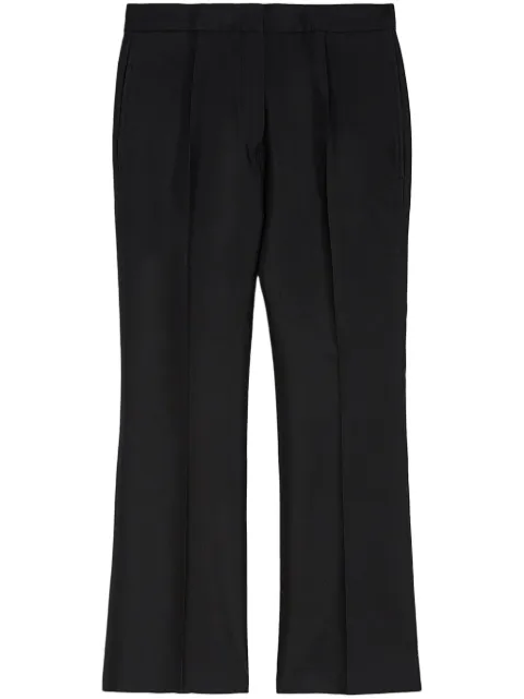 Jil Sander gabardine tailored trousers 