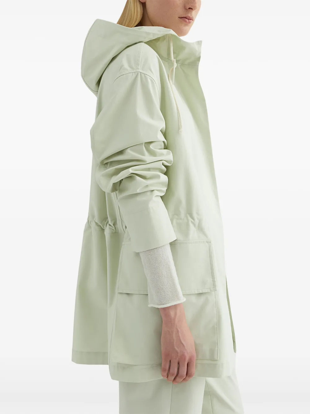 Jil Sander Parka met capuchon Beige