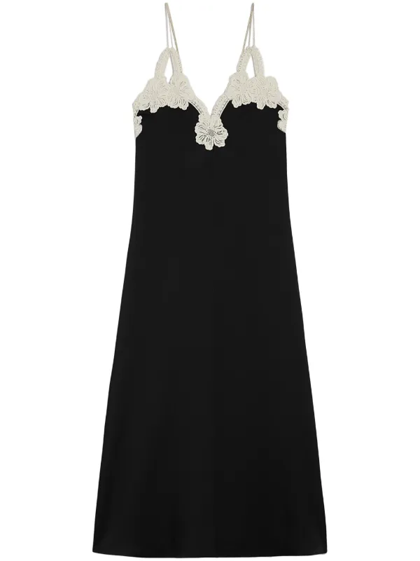 【国内発送】Jil Sander エンブロイダリードレス Jil Sander エンブロイダリー ドレス | ニュートラル | FARFETCH JP