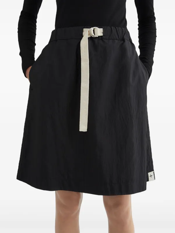 Jil Sander Aライン ミニスカート | ブラック | FARFETCH JP