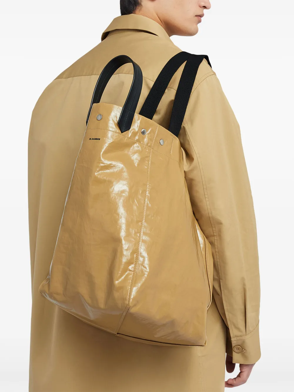 Jil Sander Kleine 2Way shopper Beige