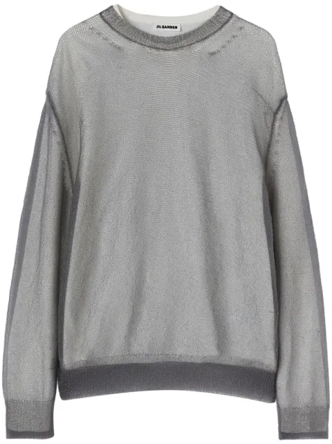 Jil Sander suéter a capas