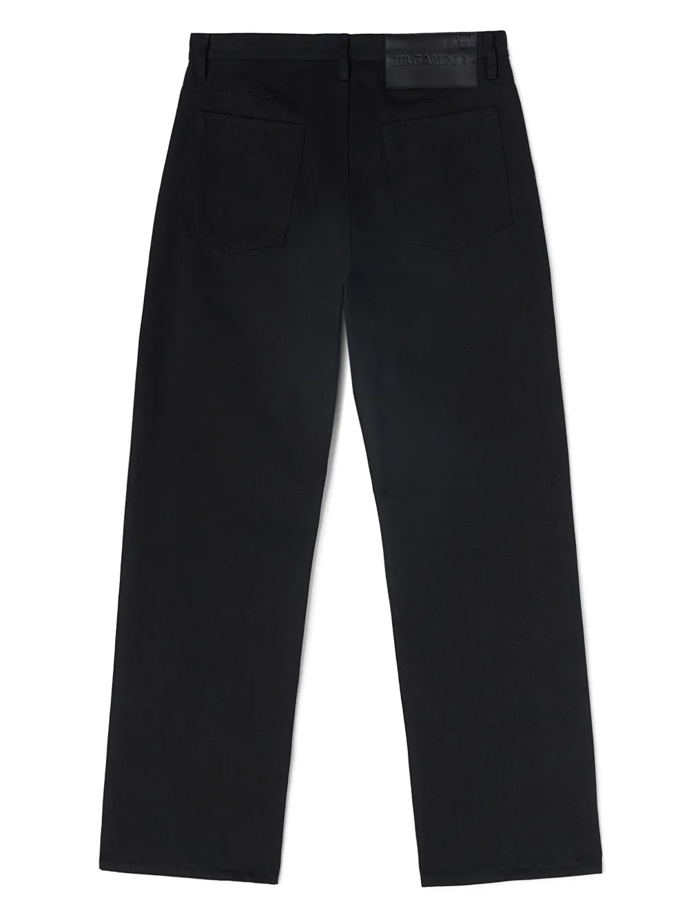 Jil Sander Ruimvallende jeans Zwart