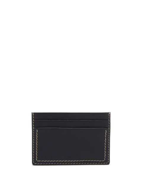Jil Sander logo-debossed card holder