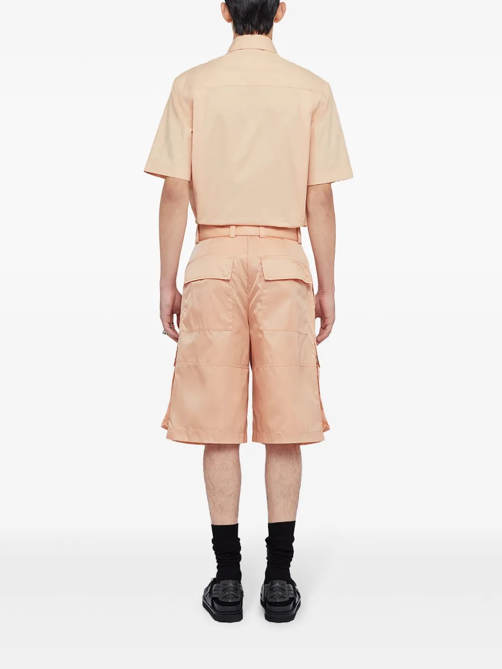 Jil Sander overhemd met korte mouwen Beige