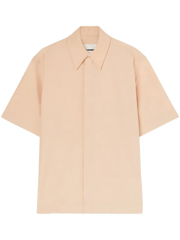 Jil Sander short-sleeve Shirt | Neutrals | FARFETCH IN