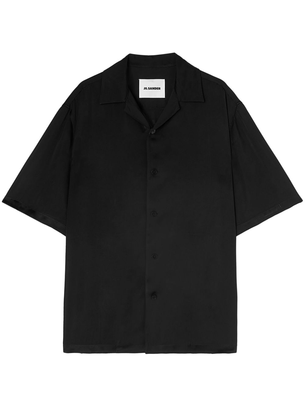 Jil Sander short-sleeve shirt - Black