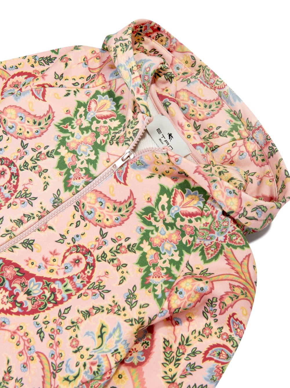 ETRO KIDS Hoodie met paisley-print Roze