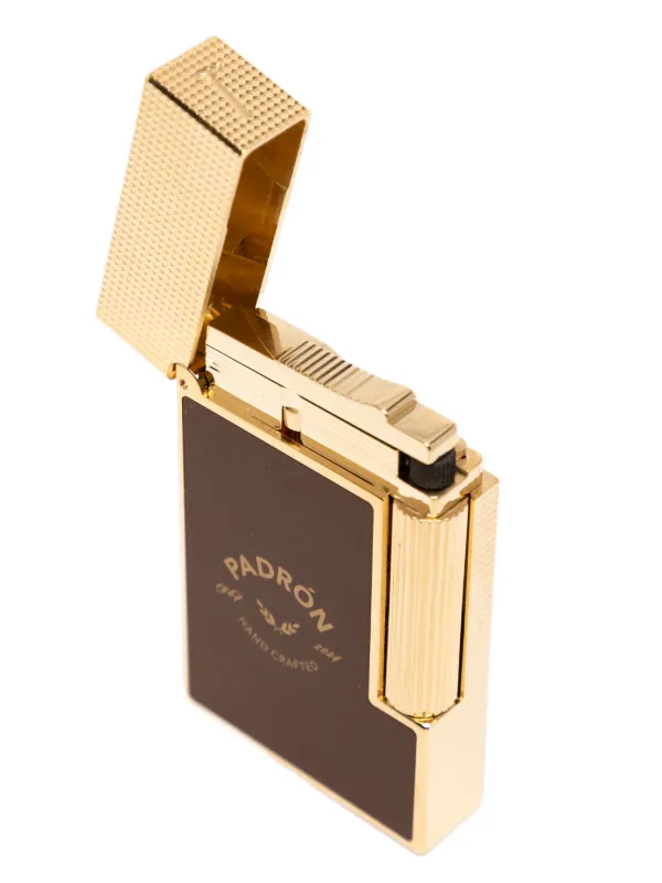 S.T. Dupont ゴールドライター 専用ケース付き S.T. Dupont x Padrón Ligue 2 ライター | ゴールドトーン | FARFETCH JP