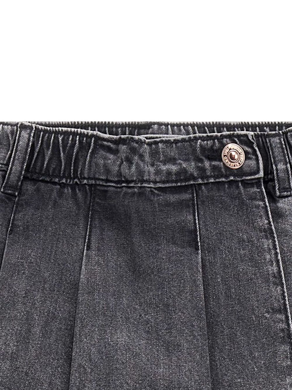 Kenzo pleated denim mini skirt Women