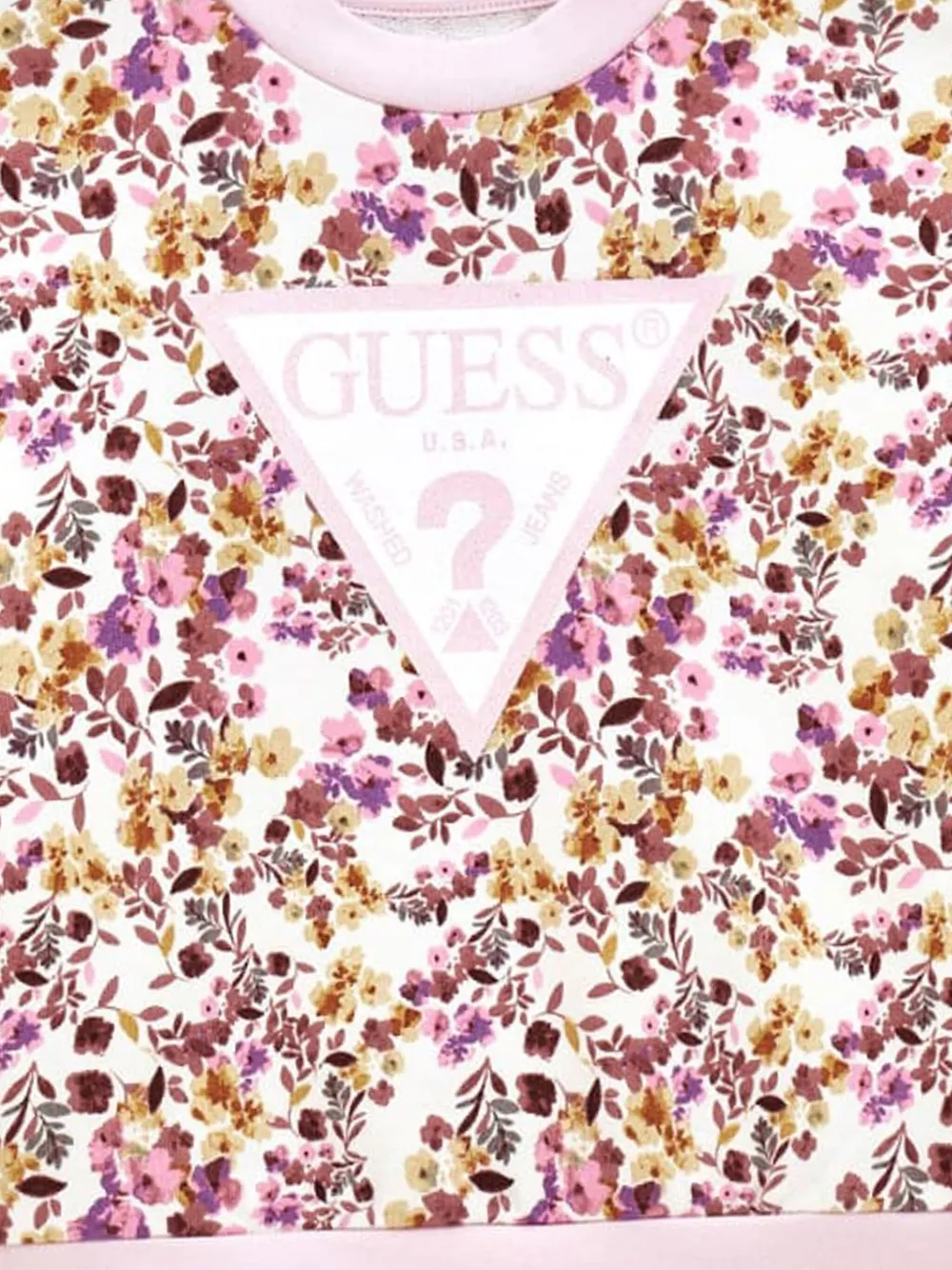 guess kids Sweater met bloemenprint Roze