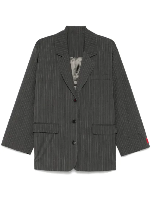 Cordera blazer à rayures - Gris - Cordera - Modalova