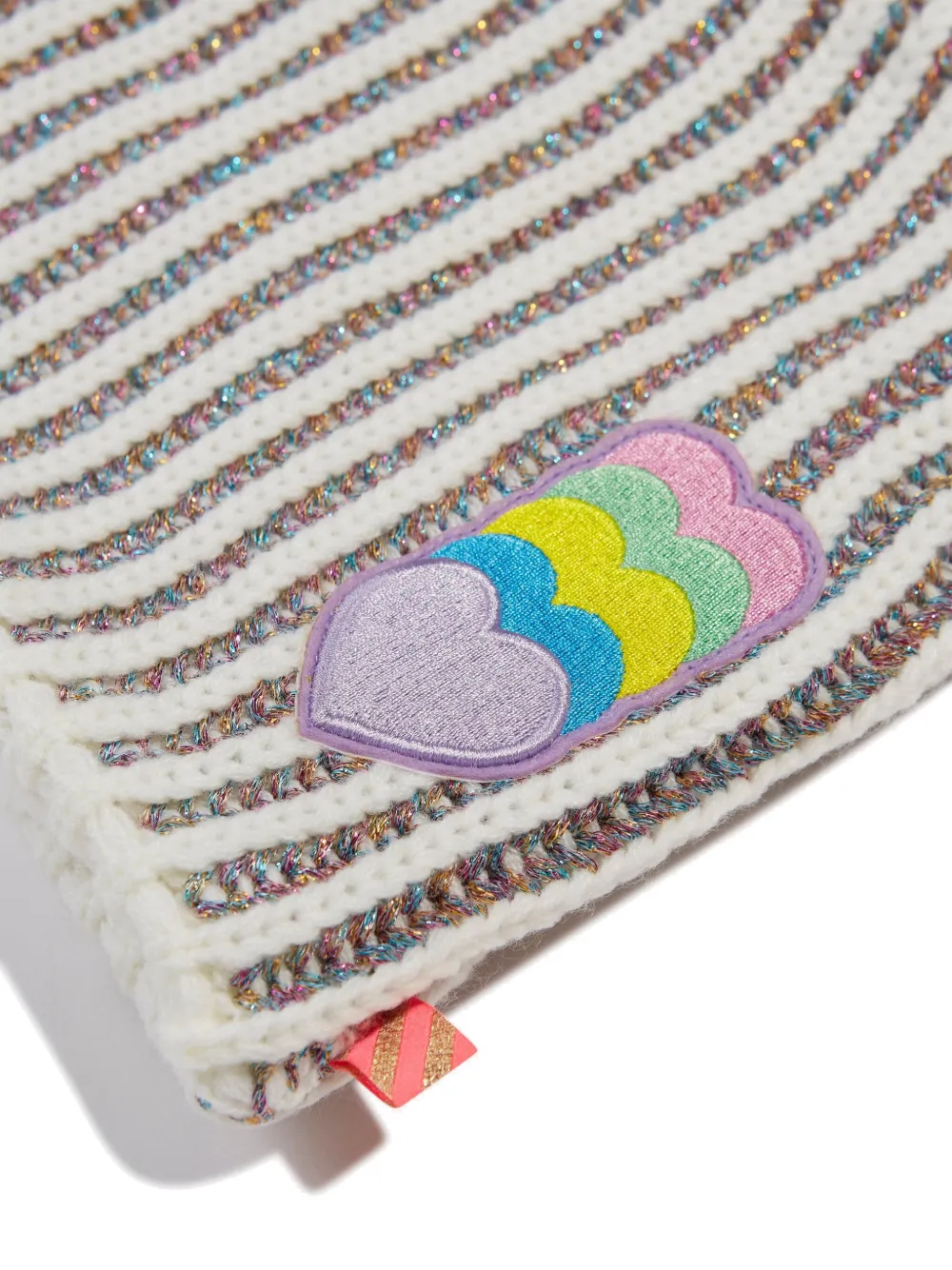 Billieblush Gestreepte sjaal Beige