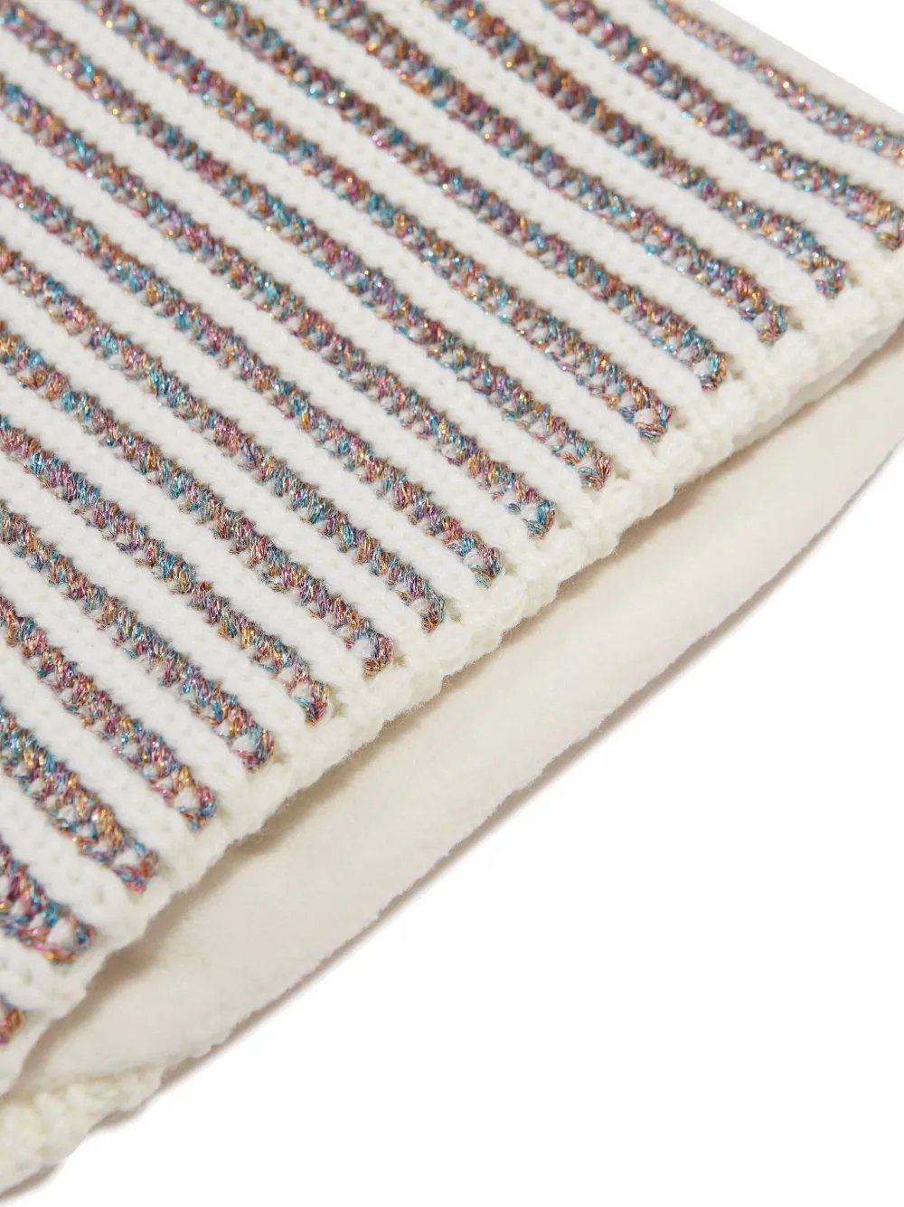 Billieblush Gestreepte sjaal Beige