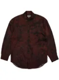 Yohji Yamamoto graphic-print shirt - Red
