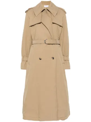 ALEXANDER MCQUEEN ダブルブレストトレンチコート Alexander McQueen ダブルブレスト トレンチコート | ブラウン