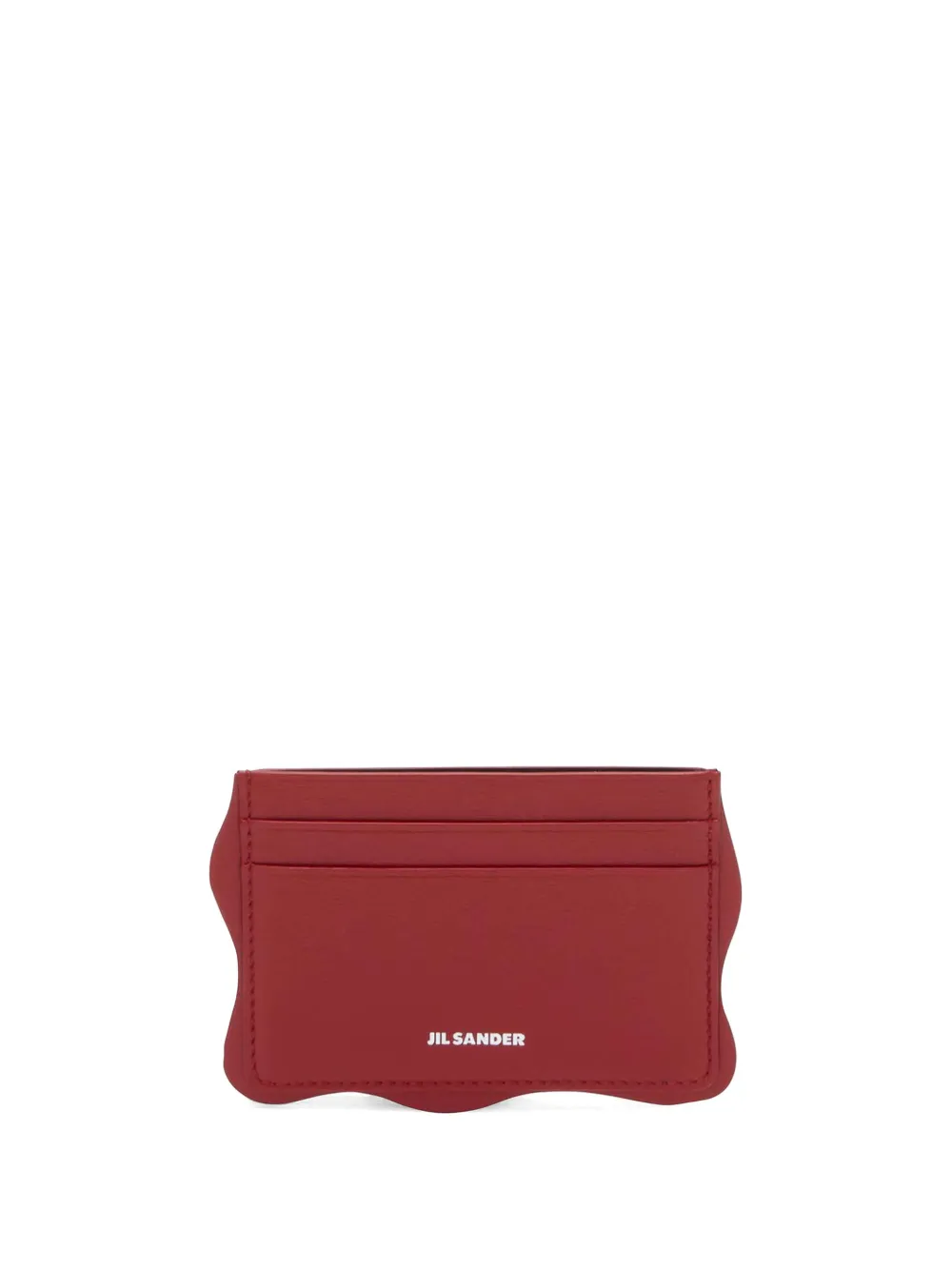 Jil Sander leather card holder | Red | Image 1
