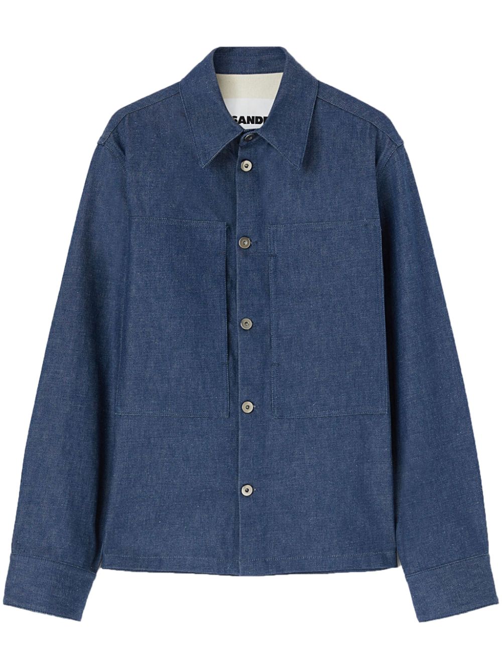 cotton denim overshirt