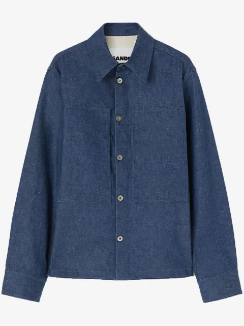 Jil Sander cotton denim overshirt