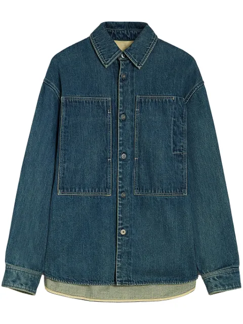 Jil Sander long-sleeve denim shirt