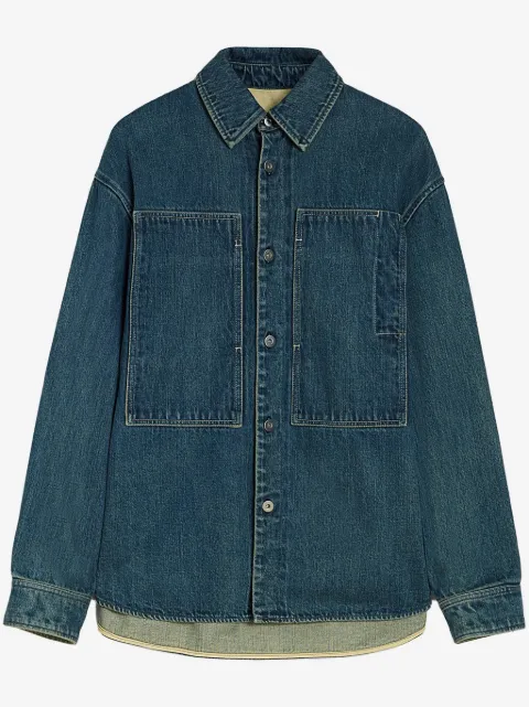 Jil Sander long-sleeve denim shirt