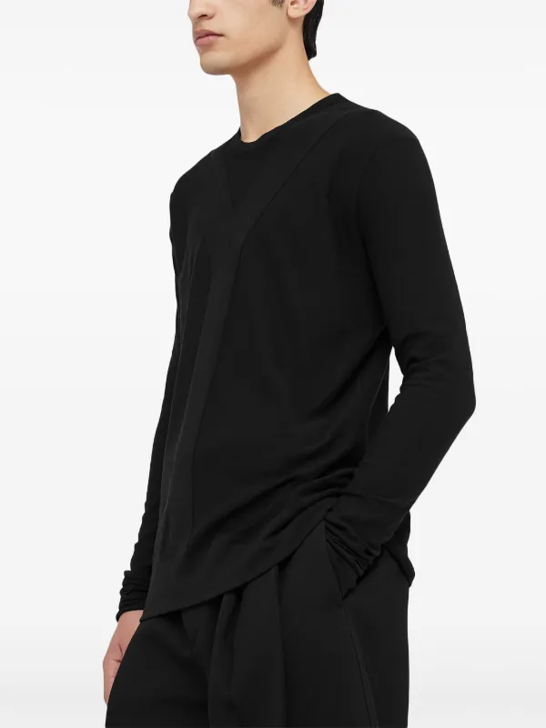 ジルサンダー クルーネック プルオーバー 48 Jil Sander クルーネック プルオーバー | ブラック | FARFETCH JP