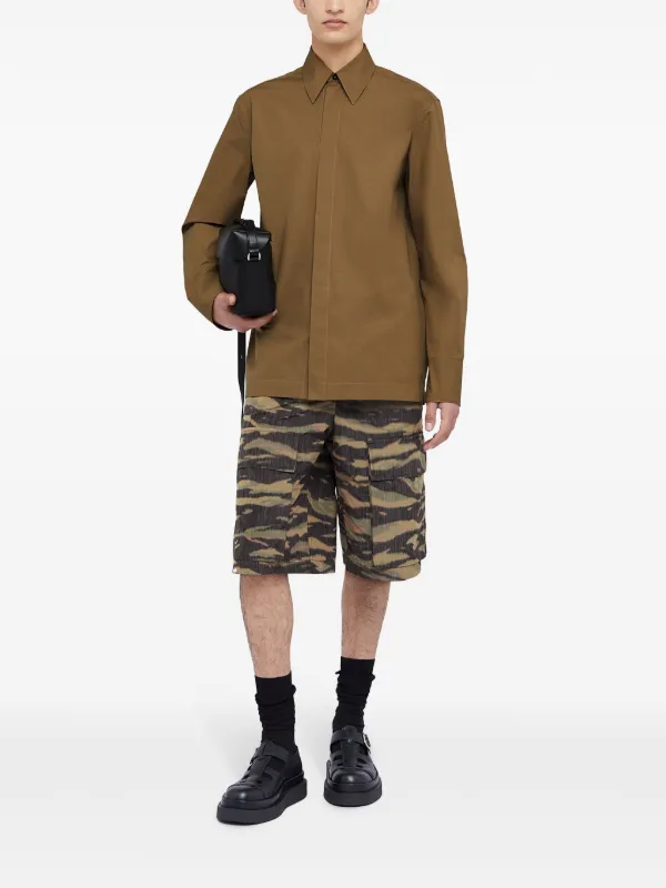 Jil Sander コットン シャツ | グリーン | FARFETCH JP