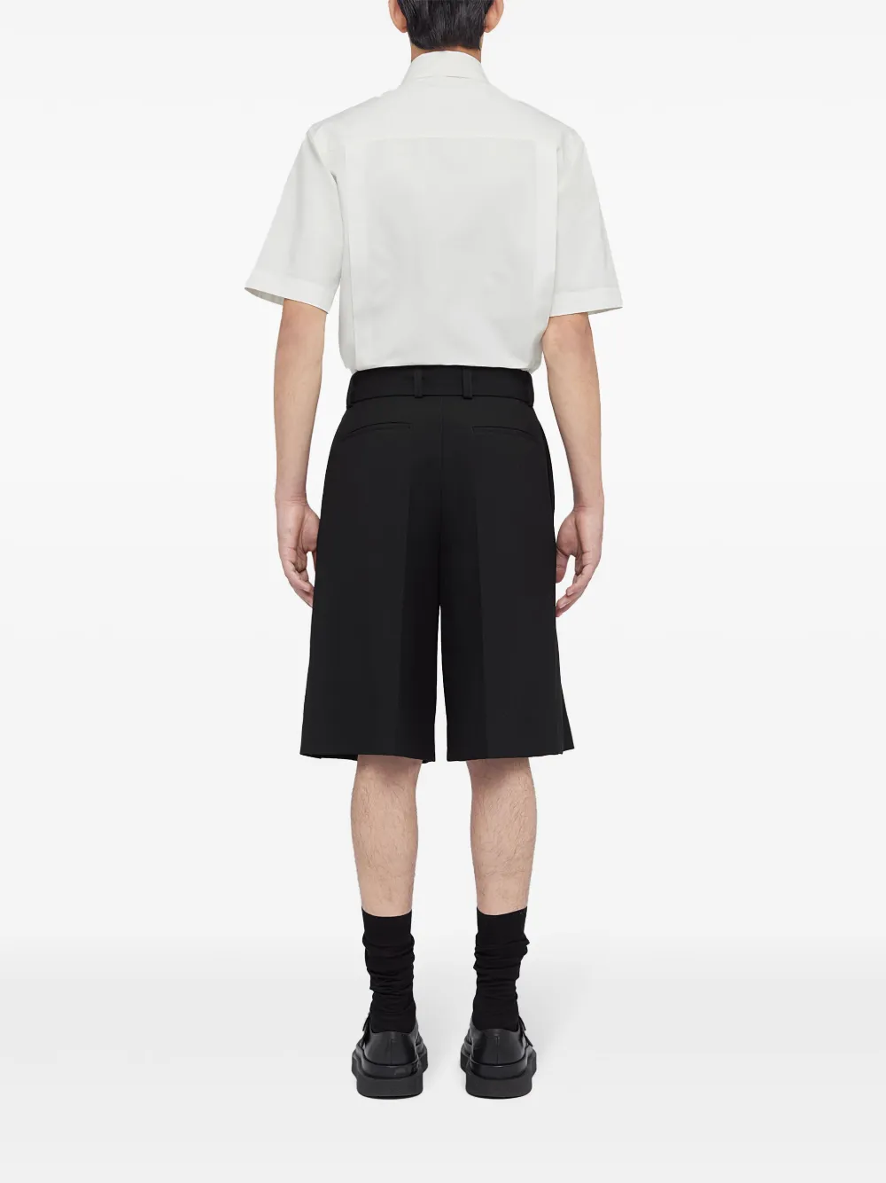 Jil Sander overhemd met korte mouwen Wit