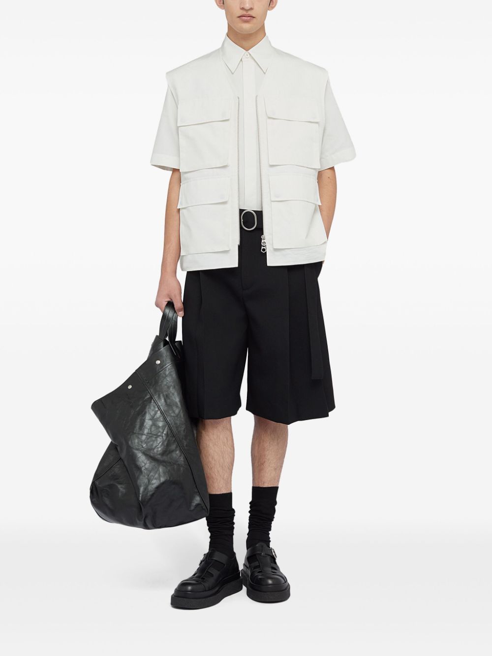 Jil Sander short-sleeve shirt - White