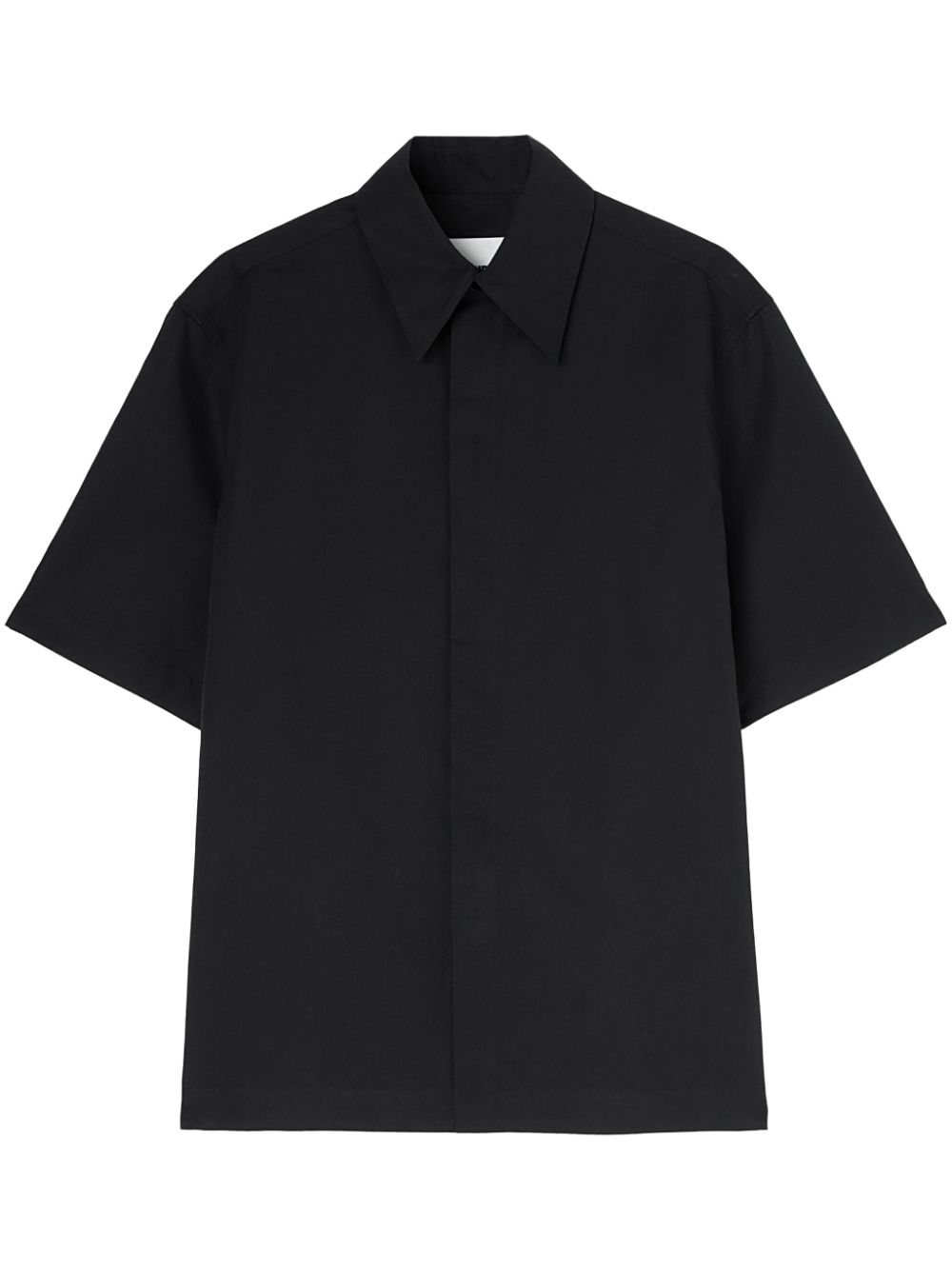 Jil Sander short-sleeve shirt - Black