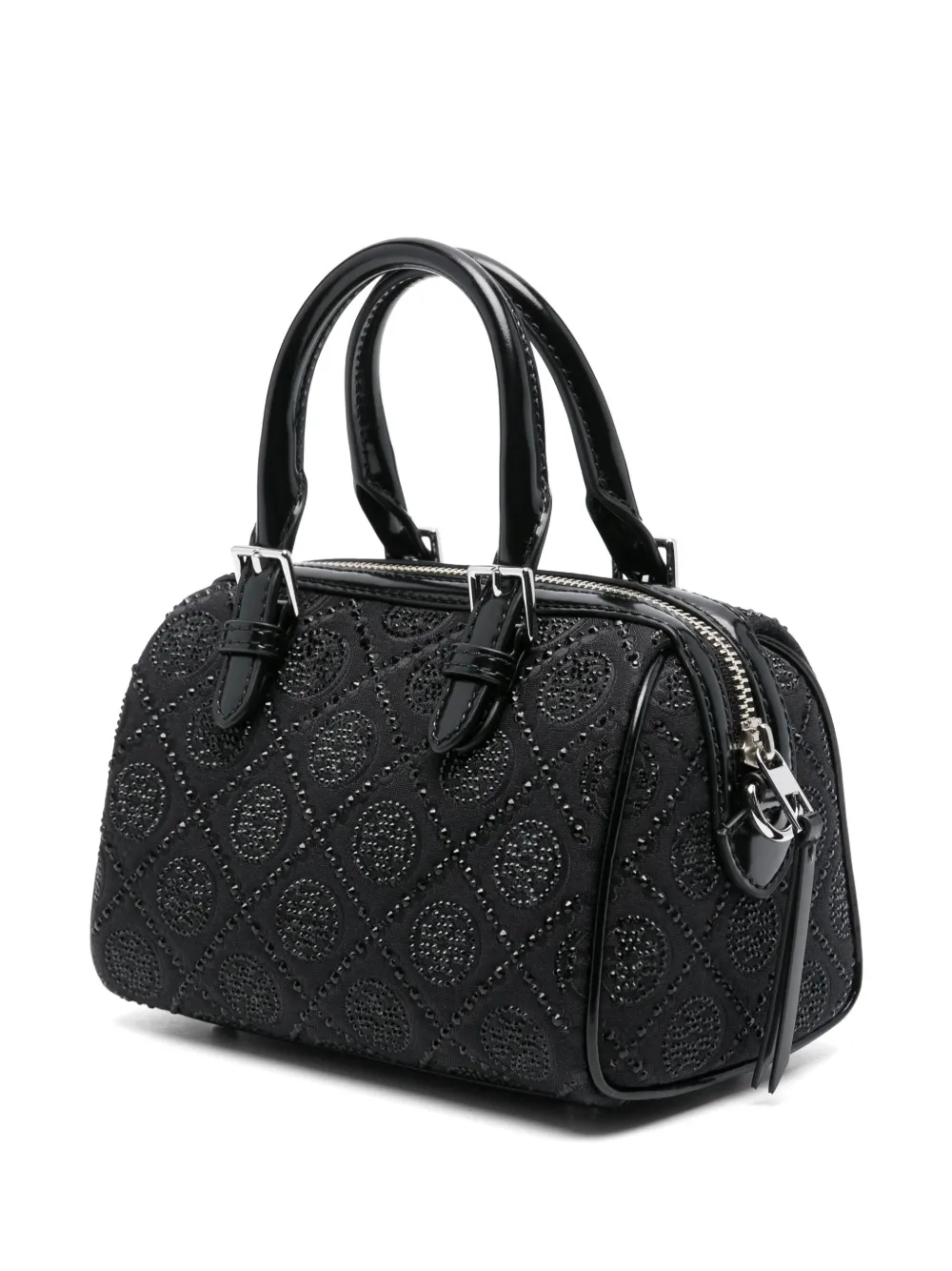 Tory Burch Shopper met monogram Zwart