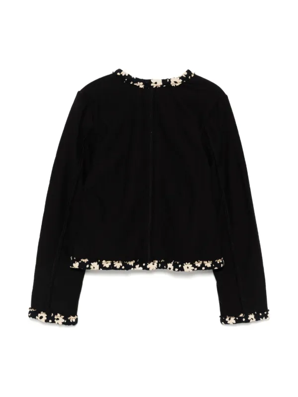 Dolce & Gabbana Kids フローラルトリム シングルジャケット