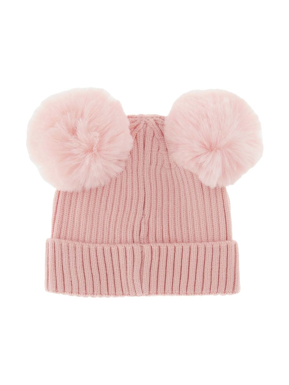 guess kids ribbed-knit bean - Roze