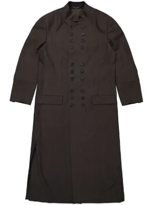 Yohji Yamamoto 23aw ABSTRACT PRINT COAT