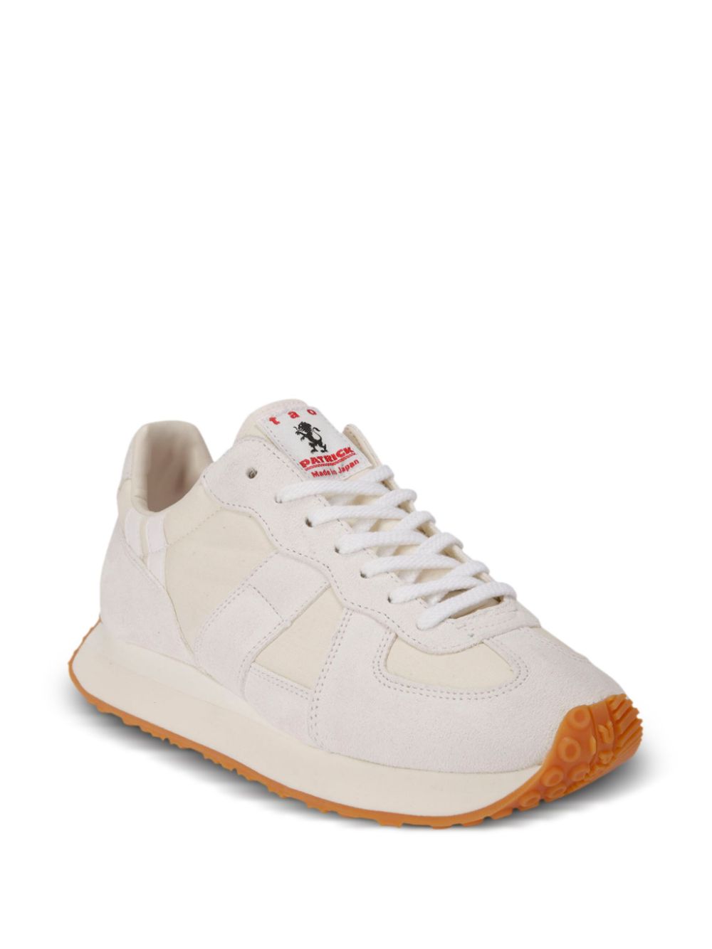 Comme Des Garçons panelled sneakers - Wit